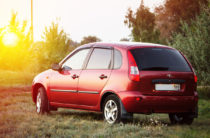 Красные автомобили (фото) — цвет Калина 104